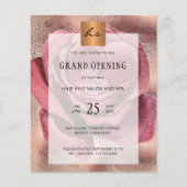 Roos goudmakelaardij - Grote openingsuitnodiging (Voorkant)