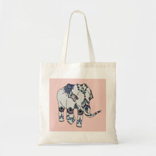 Roos goudmakreel tote bag