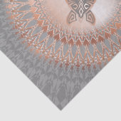 Roos goudschildschildpad en Mandala Tissuepapier (Detail)