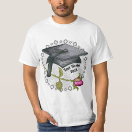 Roos Graduation Cap custom T-shirt, T-shirt
