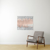 Roos grijze Silver Drivers Venster Decor Small2 Wandkleed (In Situ (horizontaal))