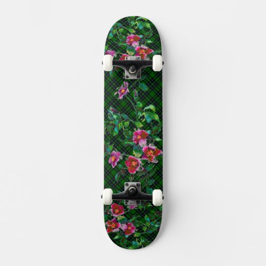  Roos - groen gelooid Skateboard (Voorkant)