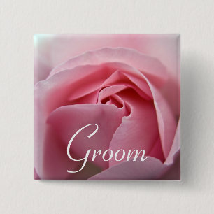 Roos : Groom Wedding Button