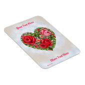  Roos hart Magneet (Rechterzijde)