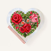  Roos hart Notitieboek (Voorkant)
