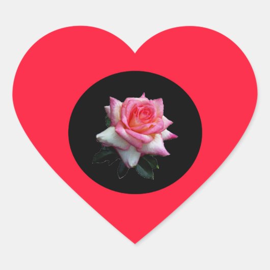 Roos Hart Stickers (Voorkant)