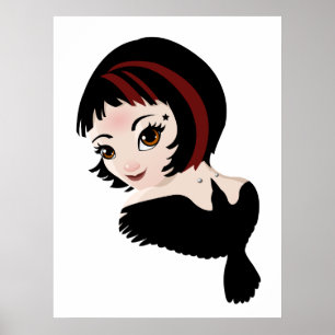 Roos het Tattooed Girl Poster