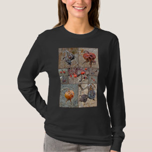 Roos Heupcollage T-shirt