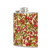 Roos heupen, rood, groen, geel heupfles (Links)