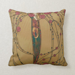 Roos House van Margaret MacDonald MacKintosh Kussen