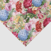  Roos Hydrangea Floral Tissuepapier (Detail)