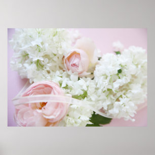 Roos hydrangelint poster