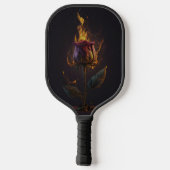 roos in brand pickleball paddle (Achterkant)
