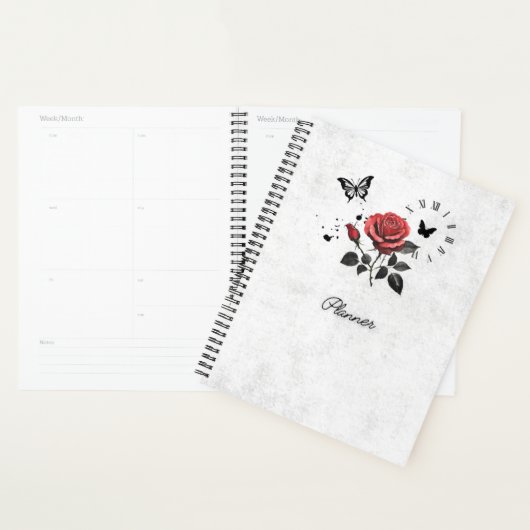 Roos, inkt en tijdplanner planner (Display)