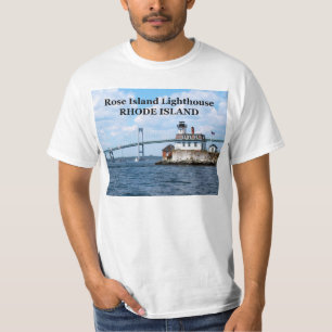 Roos Island Lighthouse, Rhode Island T-Shirt