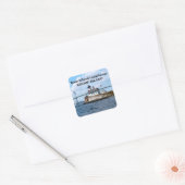 Roos Island Vuurtoren, Rhode Island Stickers (Envelop)