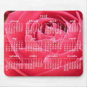 Roos Jaarlijkse Kalender 2018 Muismatten