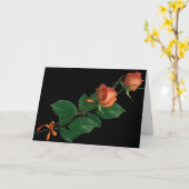 Roos Kaart (Gele Bloem)