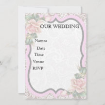  Roos & kant Lijst – Zacht Roze Bloemen