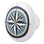 Roos Keramische Knop (Rechts)