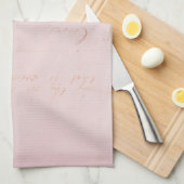  Roos - keukenhanddoek Shabby Chic (Quarter Fold)