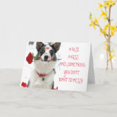 ROOS KISS EN IETS DAT U NIET WILT MISS KAART (Gele Bloem)