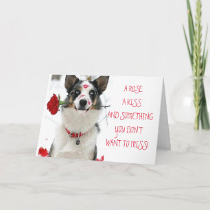 ROOS KISS EN IETS DAT U NIET WILT MISS KAART