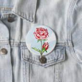 Roos Knop Ronde Button 7,6 Cm (In situ)