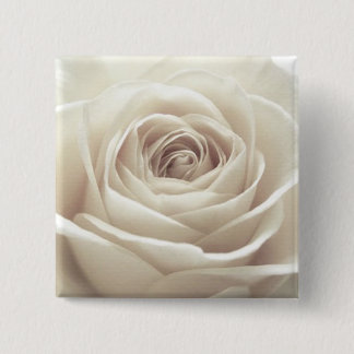 Roos knop vierkante button 5,1 cm