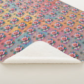 roos kompas: een symbool van liefde en gelukzaligh sherpa deken (3/4)