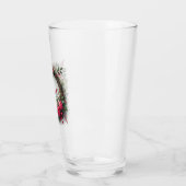 Roos Krans Liefde Valentijnsdag Glass Cup Glas (Links)