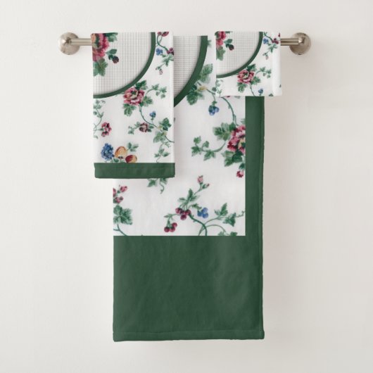 Roos kruisstaafdoekset bad handdoek (Insitu)