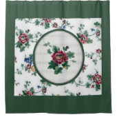 Roos-kruistitelgordijn Douchegordijn (Voorkant)