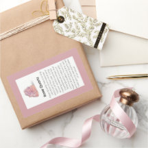 Roos Kwarts Crystal Betekenis Sieraden Pakket Labe