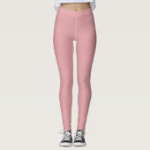 Roos Kwarts roze kleurnaam Leggings (Voorkant)