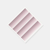 Roos kwartsschaduwstrepen servet (Hoek)