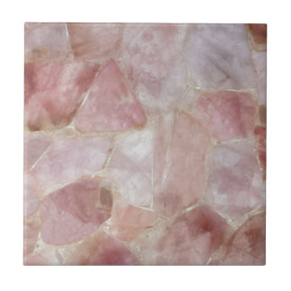 Roos Kwartz Marble Print Tegeltje