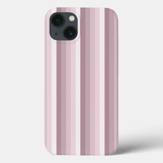 Roos kwartzschaduwstrepen Hoesje-Mate iPhone case (Achterkant)