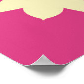 roos levensbloem poster (Hoek)