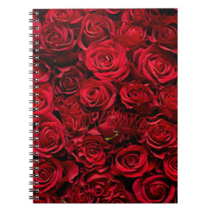 Roos liefde notitieboek