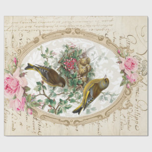 Roos Lijst Ephemera 60 lb decoupage Paper 30-inch  Cadeaupapier