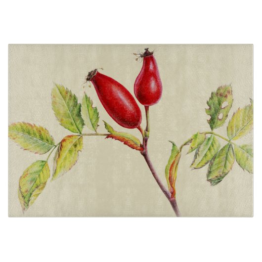 Roos lintplaat snijplank (Voorkant)