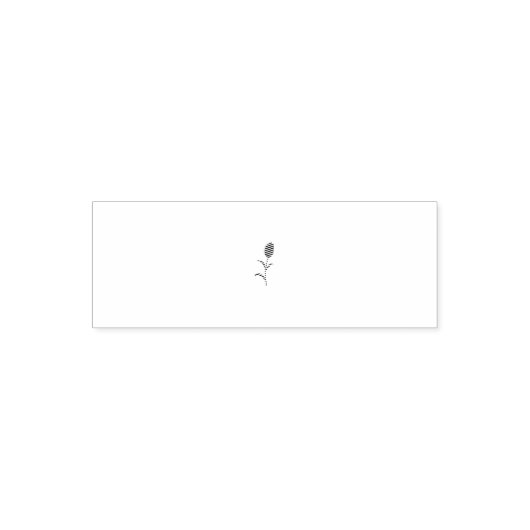 Roos Madder, Lava Red, bloemontwerp Zelfinktende Stempel (Design)