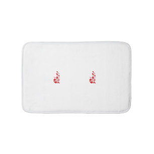 Roos Madder, Thunderbird floral Design Badmat