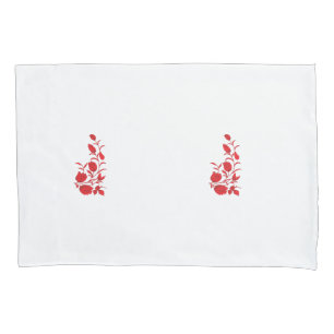 Roos Madder, Thunderbird floral Design Kussensloop