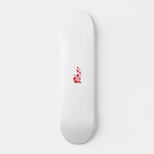 Roos Madder, Thunderbird floral Design Skateboard