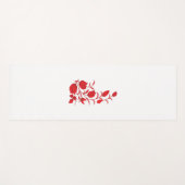 Roos Madder, Thunderbird floral Design Yogamat (Voorkant (horizontaal))