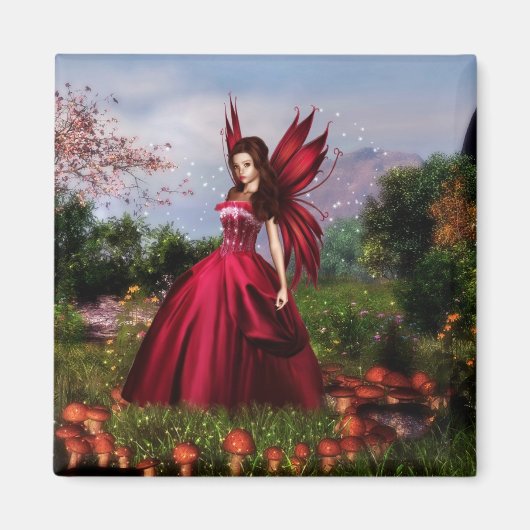 Roos Magnet Magneet (Voorkant)