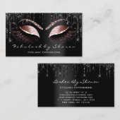Roos Makeup Eyelash Black Drift Professional Visitekaartje (Voorkant / Achterkant)