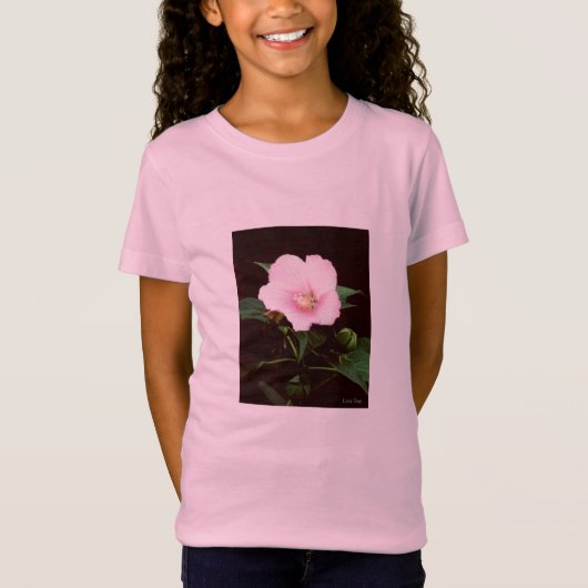 Roos Mallow Meisjes T-shirt (Voorkant)